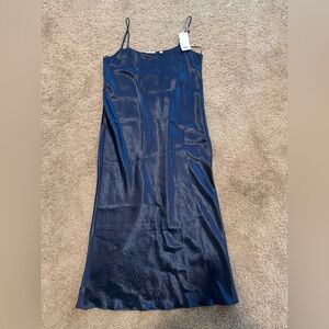 Vince Midnight Blue Midi Dress